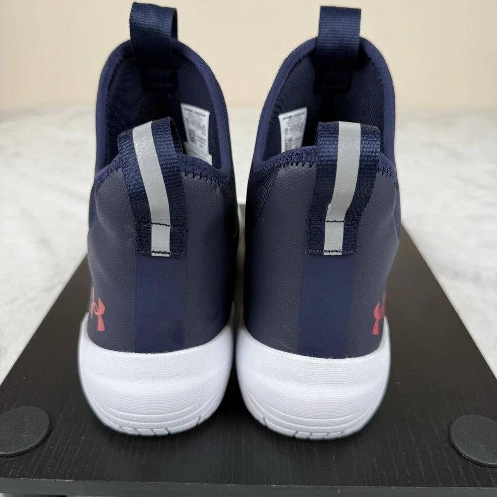 Under Armour Shoreman Storm Proof Deck Boots 3026906‎ 400  Navy Blue Nwob $115